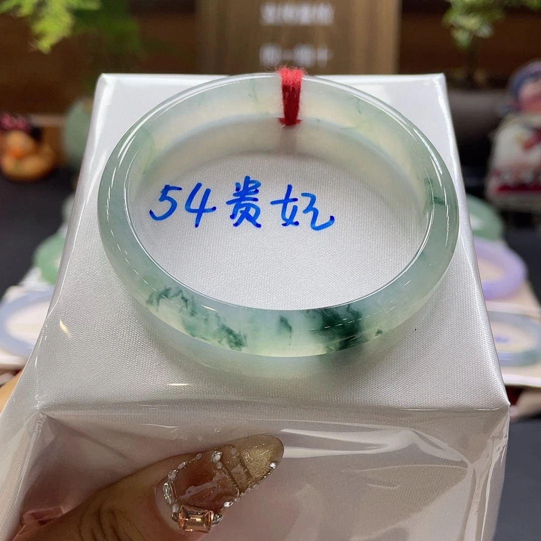 翡翠未镶嵌手镯10号