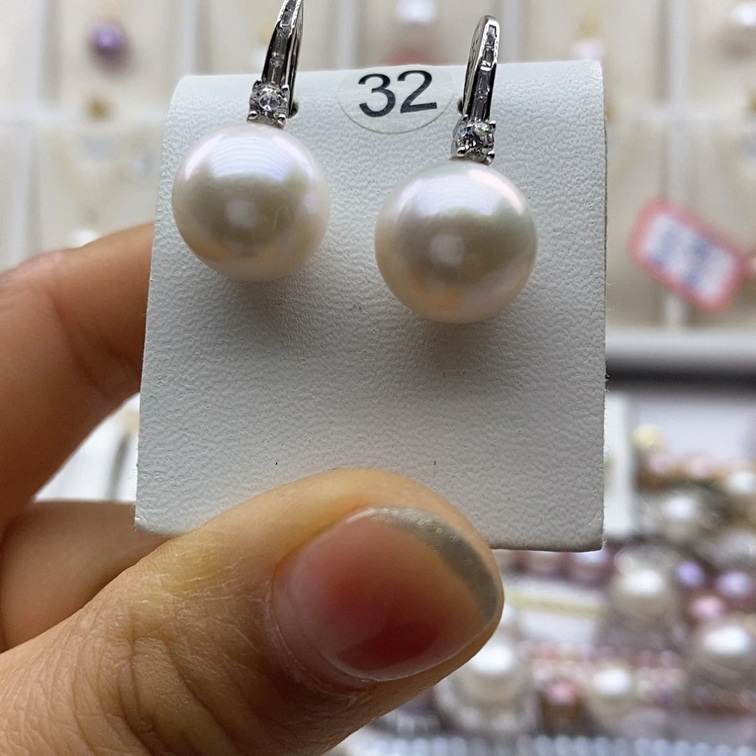 淡水珍珠吊坠(赠链)银S925镶嵌