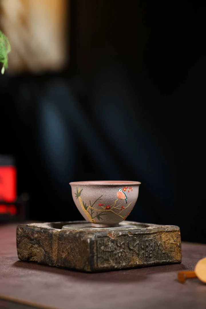 紫砂手工主人将军杯