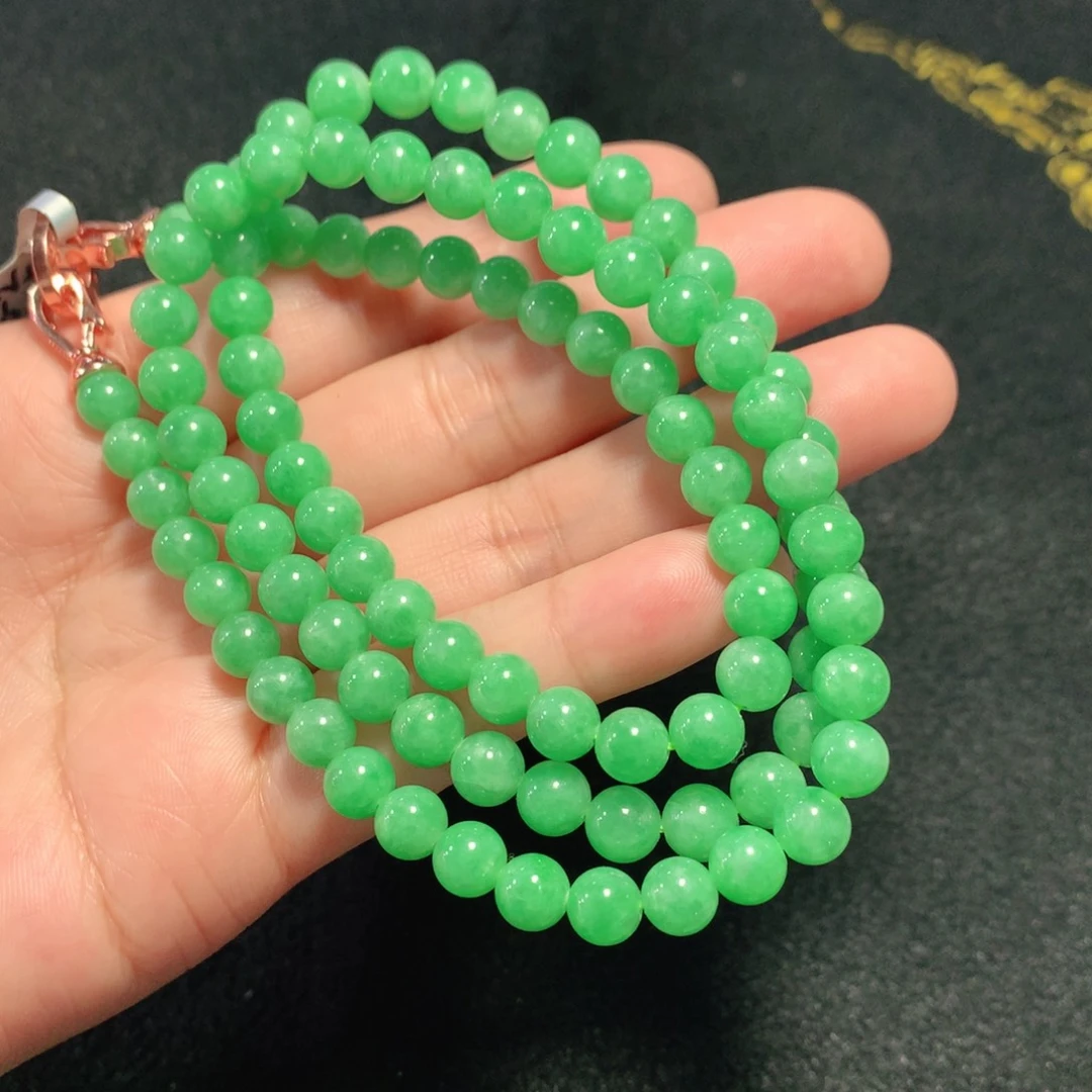 翡翠未镶嵌颈饰缅甸翡翠