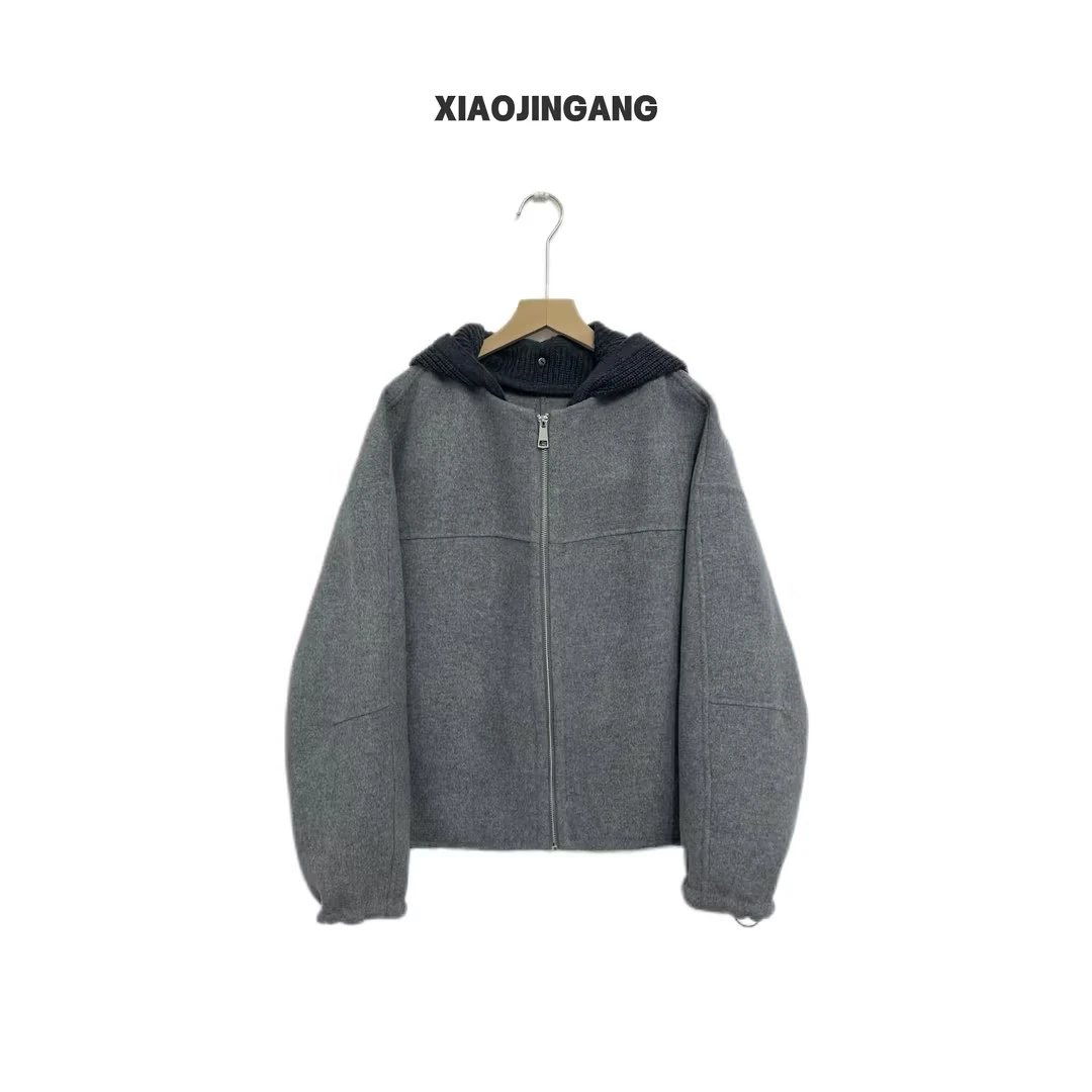 小金刚-【连帽盐灰】外套
