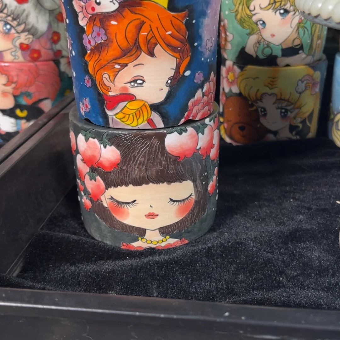 你***猜37多肉花盆2个76元