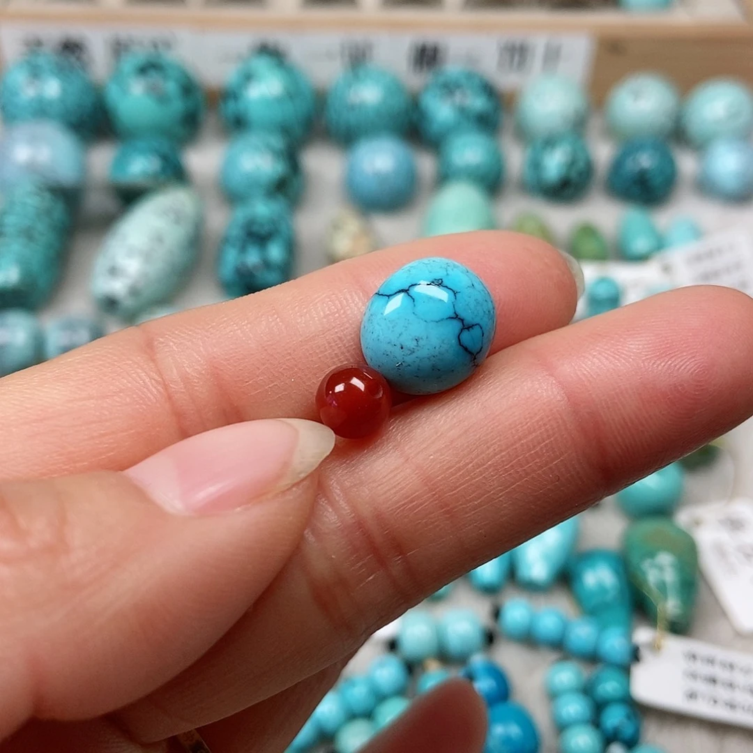未镶嵌南红玛瑙珠宝半成品