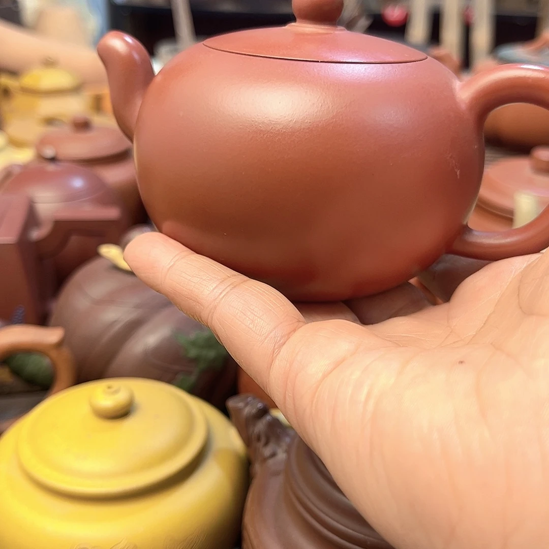 茶壶紫砂全手工制作和半手工制作