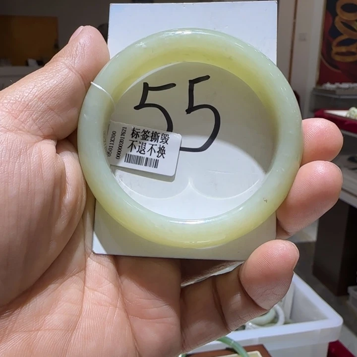 和田玉未镶嵌手镯712