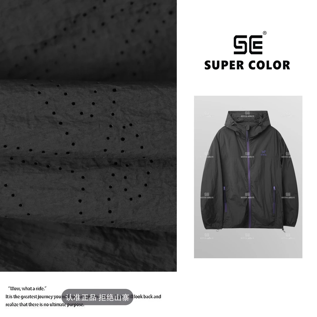 supercolor【黑武士防晒外套】 25ss//夏季新款轻薄透气防晒外套 J