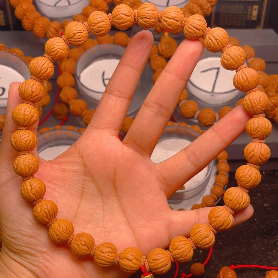 桃核手串红红火火4