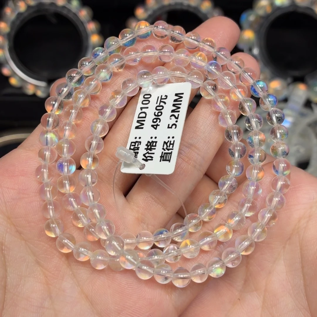 手链月光石未镶嵌MD100#5.2mm