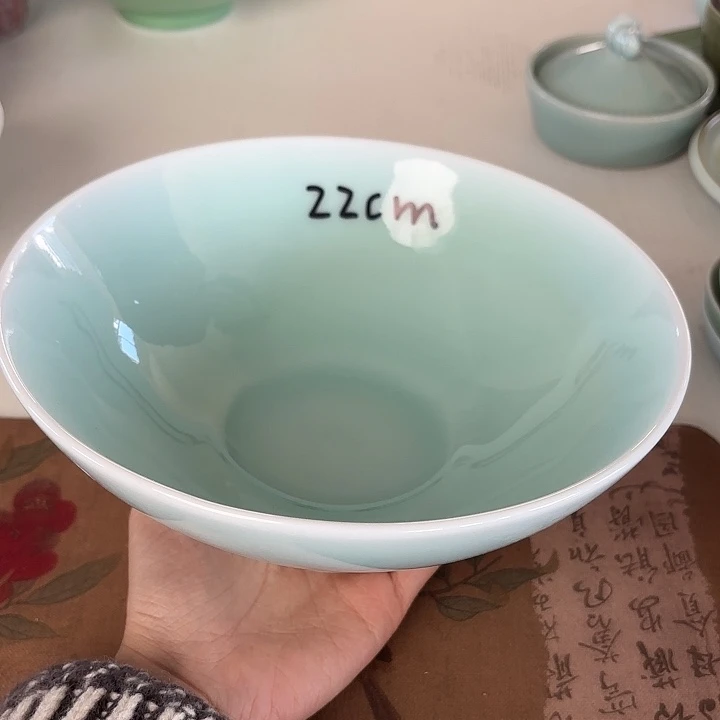 龙泉云间青瓷小米茶器