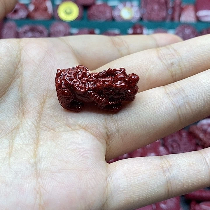 天然辰砂002朱砂配饰