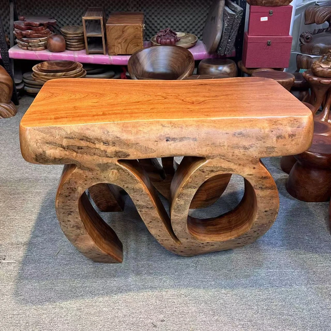 103*70*63尺寸香樟创意茶桌