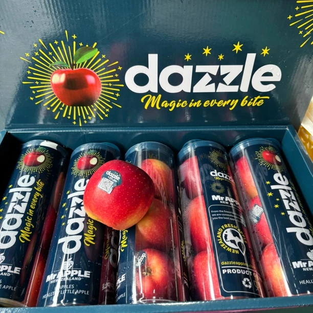【中秋礼盒】新西兰dazzle苹果新鲜脆甜多汁礼盒装