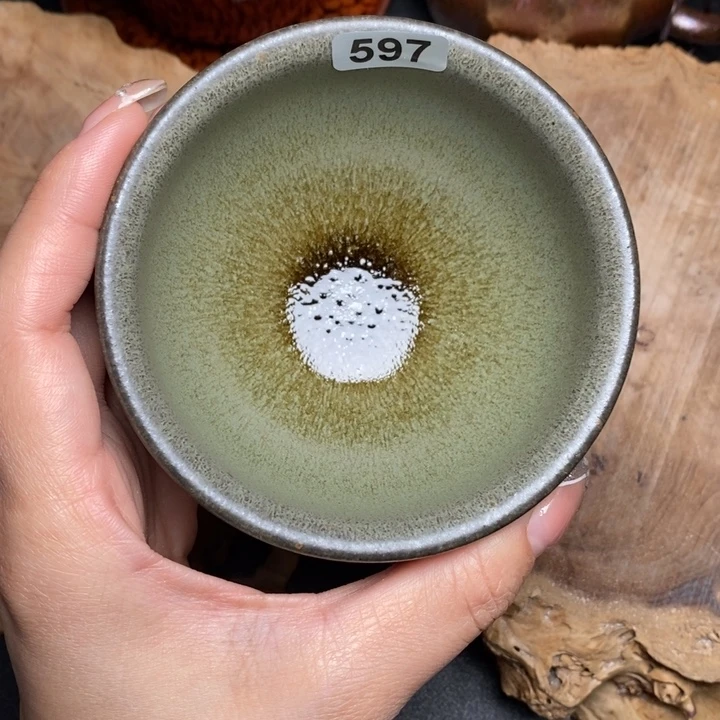 茶盏建窑建盏主人杯597