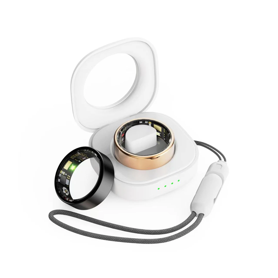 9新  智能戒指超轻超薄睡眠压力血氧心率健康运动监测