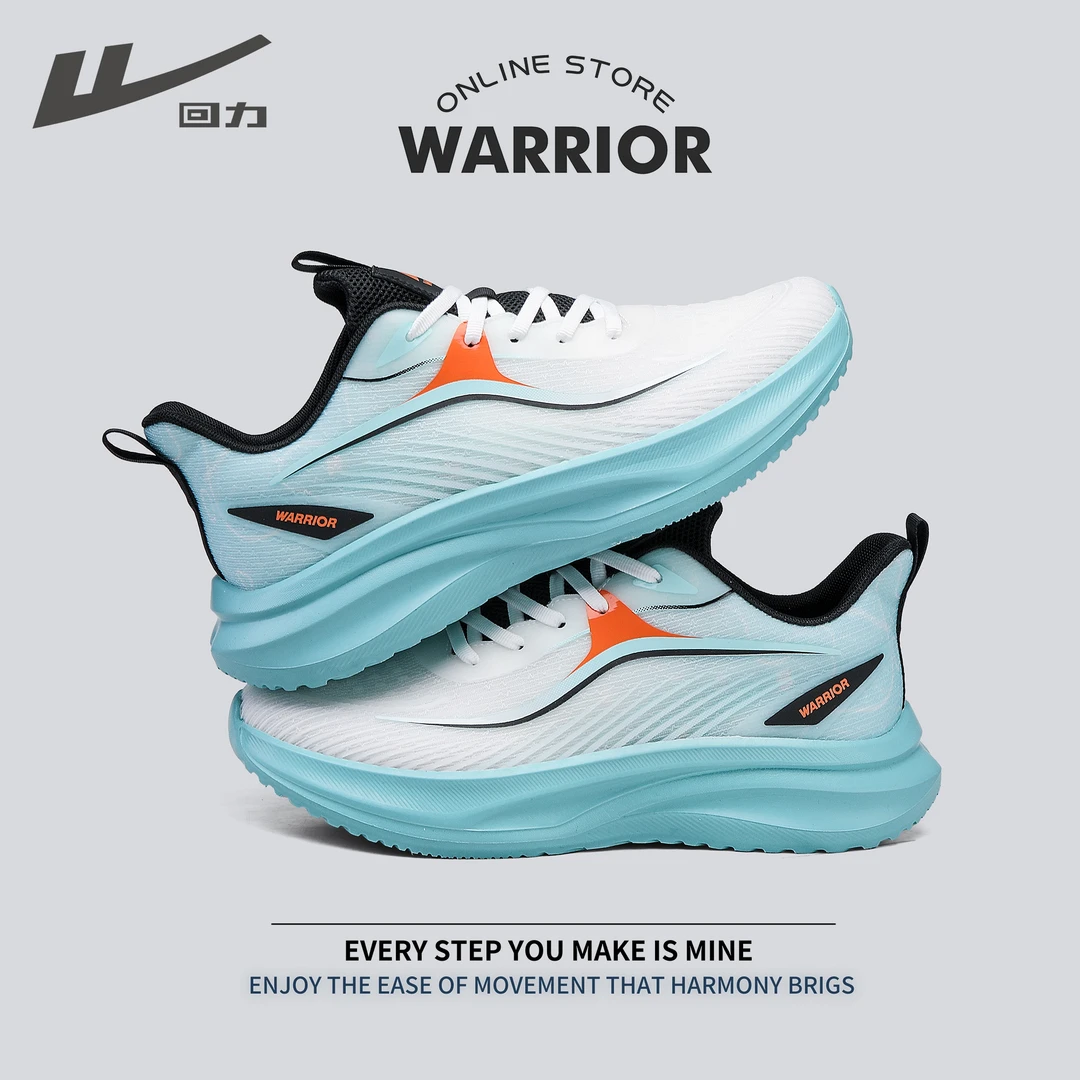 回力运动鞋男款2025年春秋季新款厚底增高休闲百搭透气网面跑步鞋