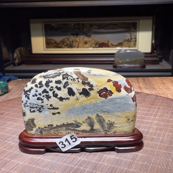 香榧木滨**胖广西柳州国画石