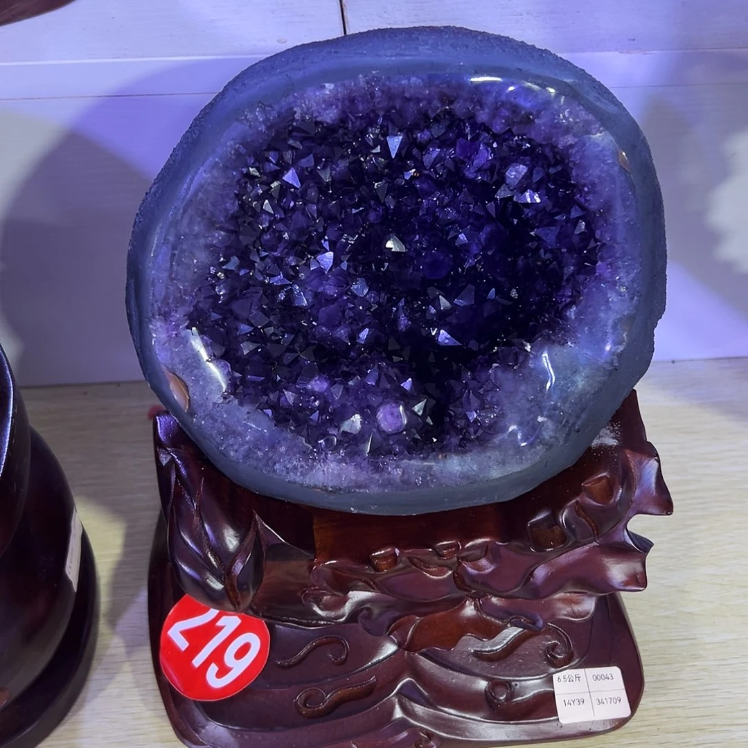 紫晶大型摆件（非配饰）未镶嵌