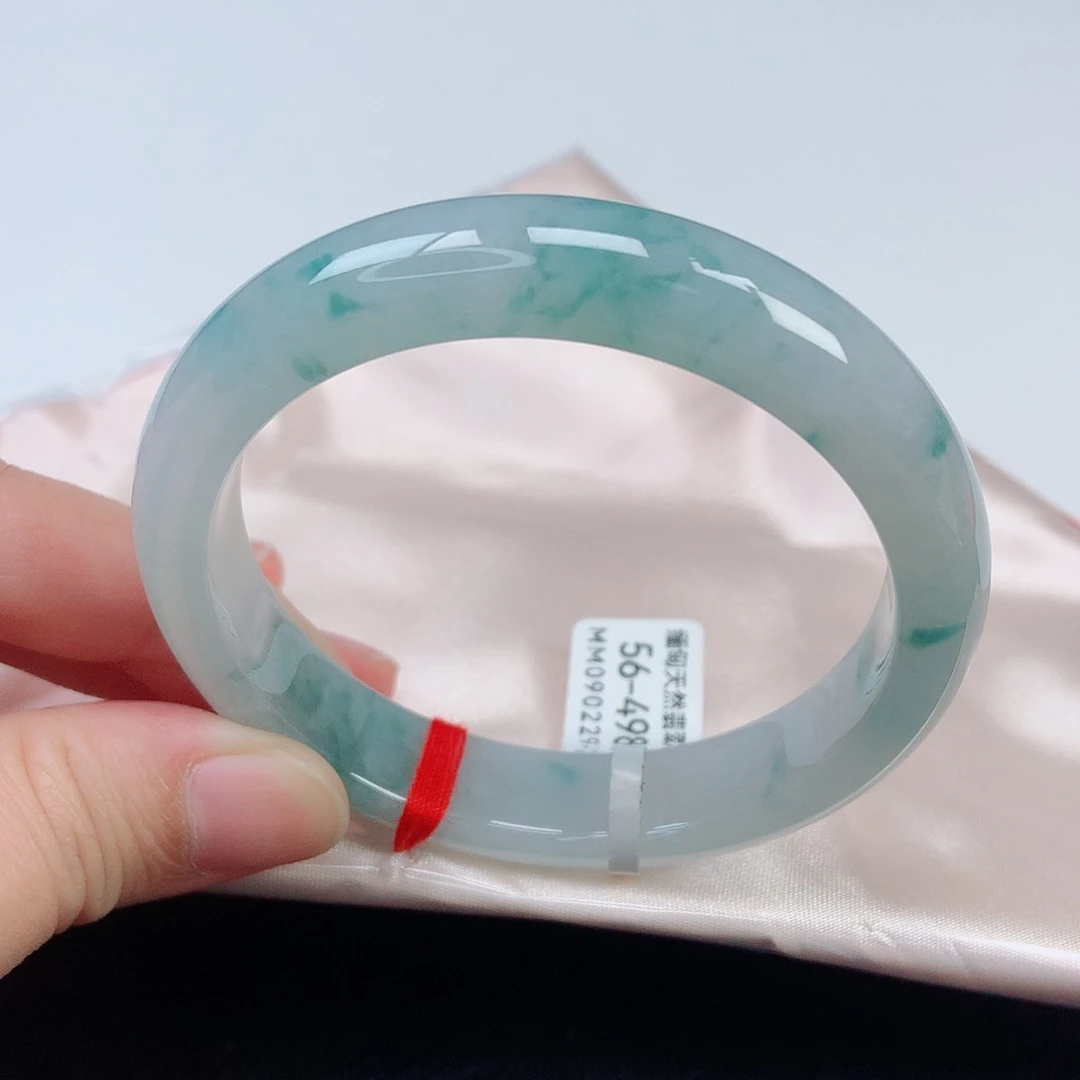 未镶嵌手镯翡翠56正圈