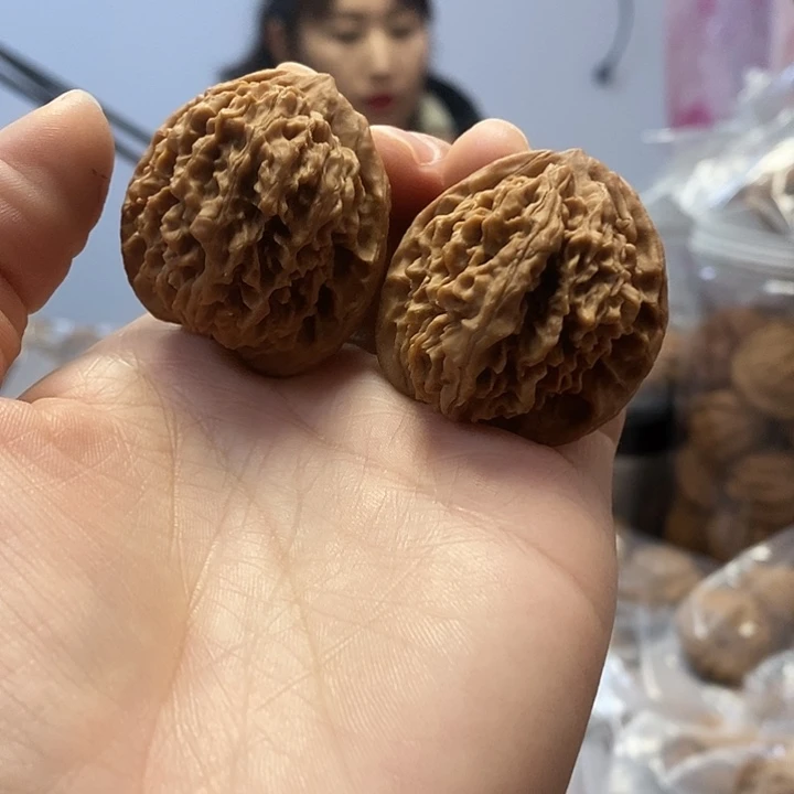 把件文玩核桃36小众皇冠蜡皮