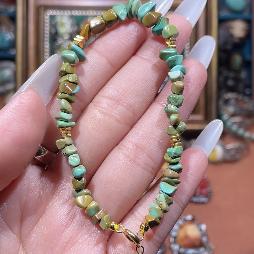 绿松石未镶嵌手链手链