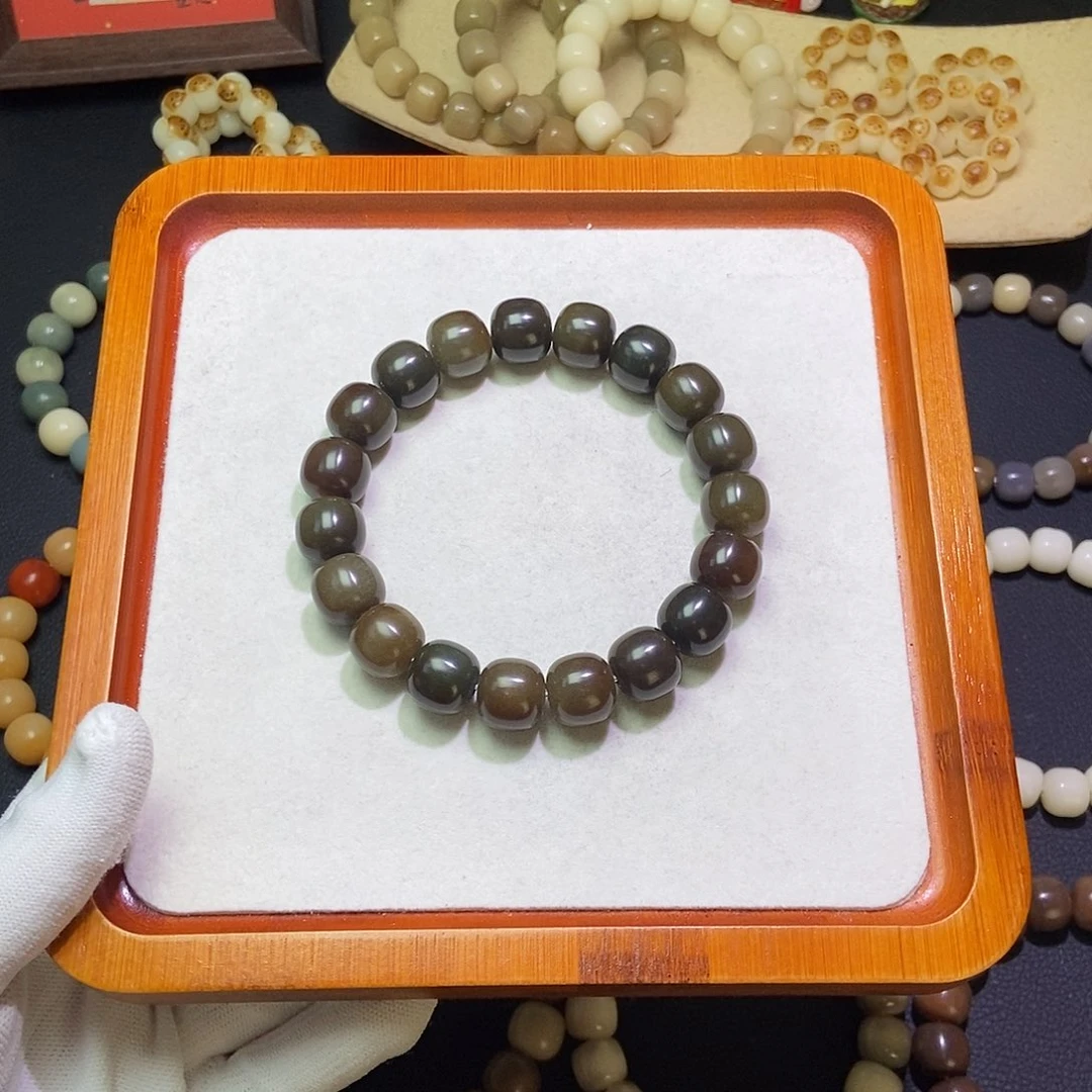 吊坠菩提根/象牙果卡14干磨原生态老料瑕疵511