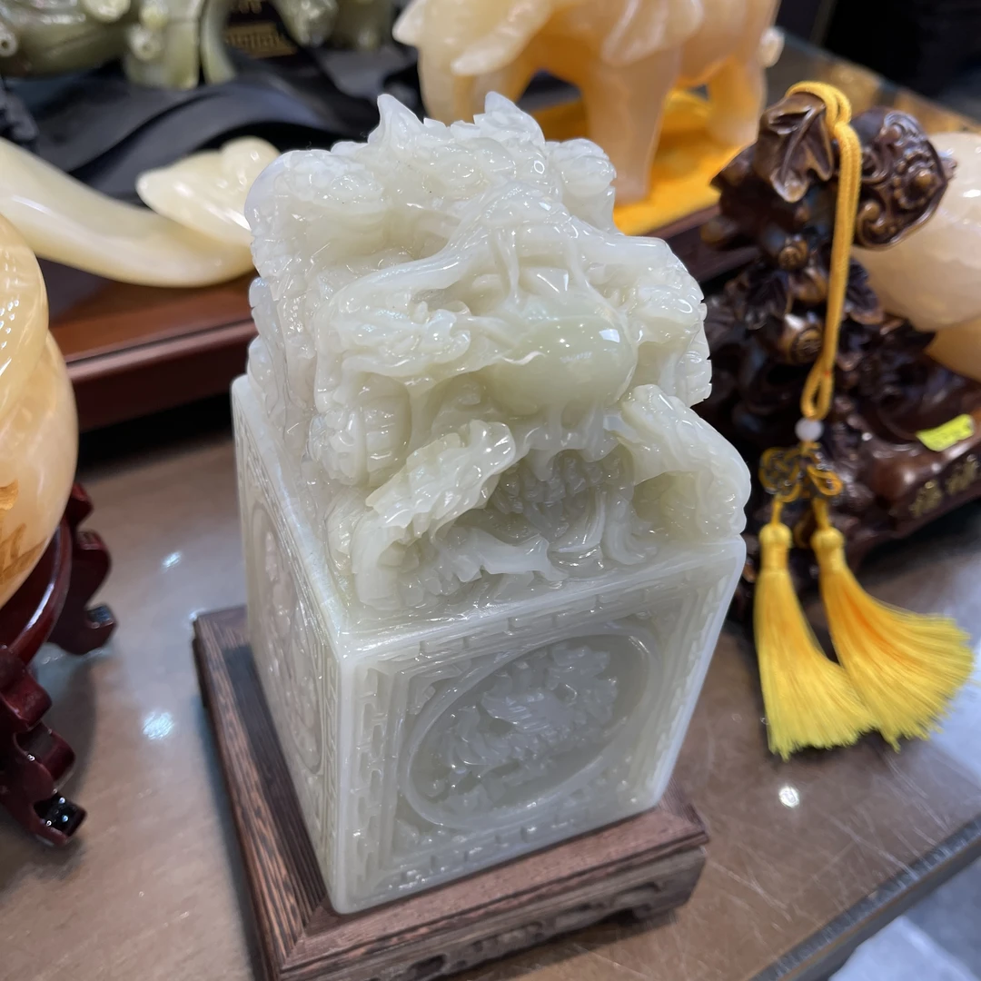 《付米链接》麒麟家居装饰品乔迁开业公司办公室客厅摆件工艺品送礼