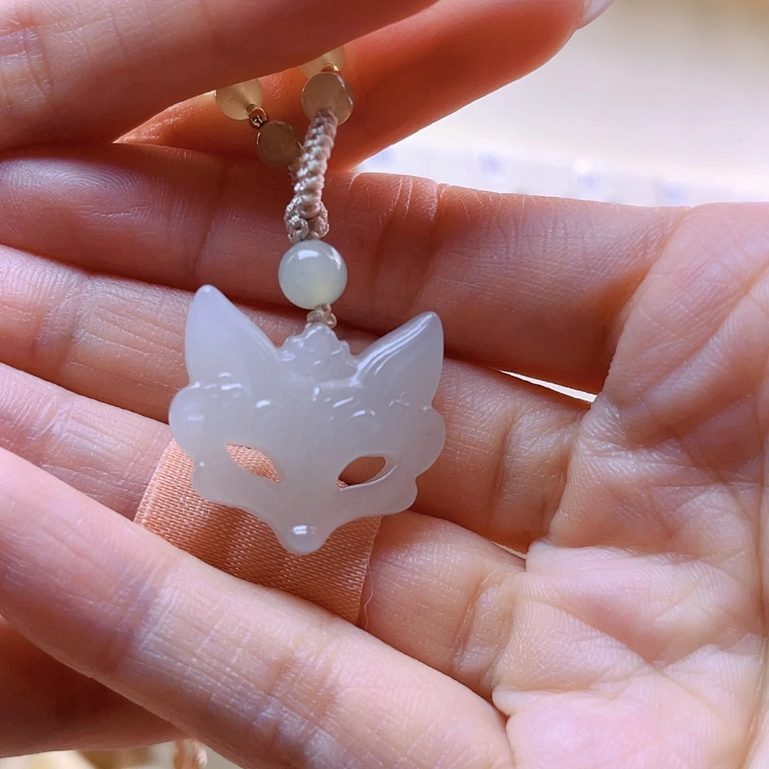 今***在和田玉未镶嵌吊坠(赠链)