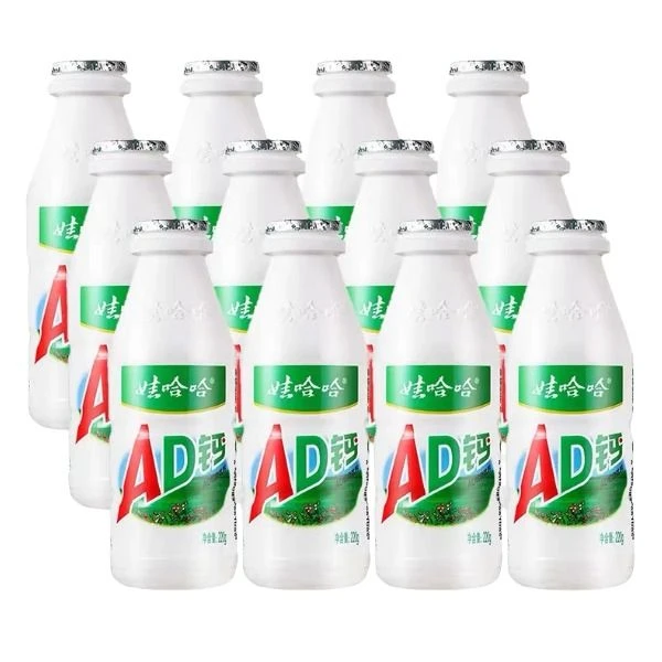 娃哈哈AD钙奶220g*12瓶
