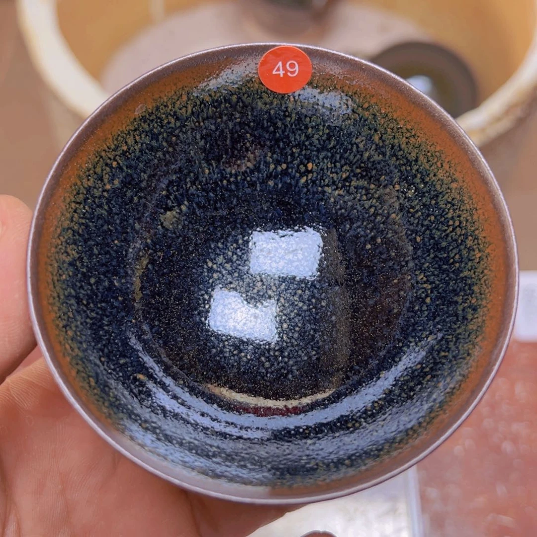 茶盏49 建窑建盏青钰龙窑
