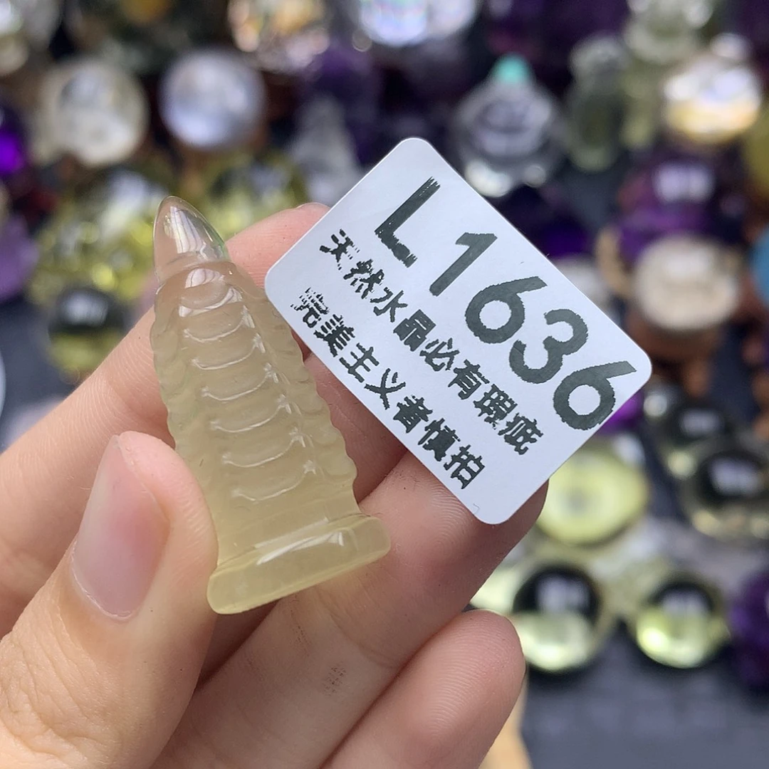 h***光珠宝半成品未镶嵌水晶摆件