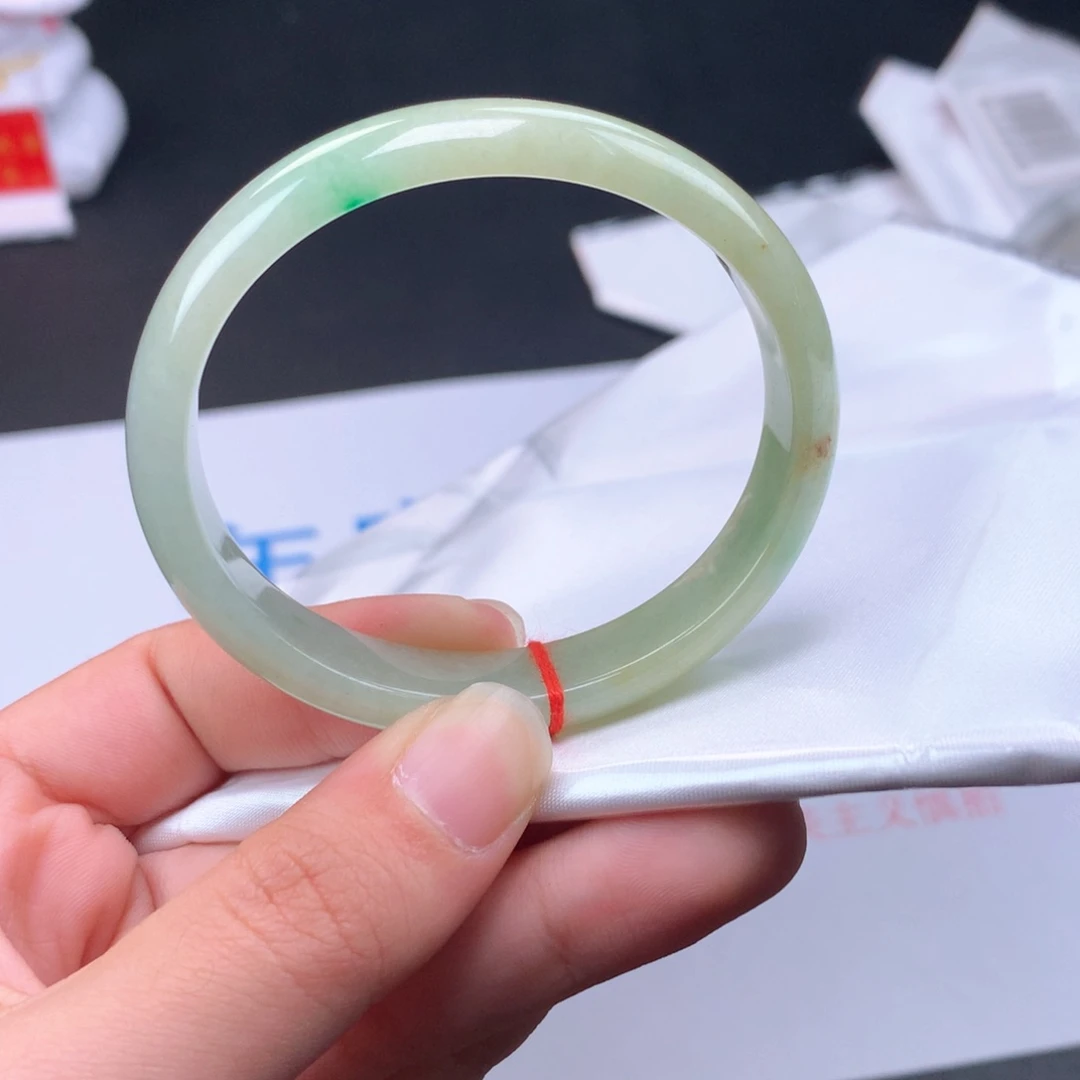 翡翠手镯（贵妃镯）未镶嵌43号54.1贵妃