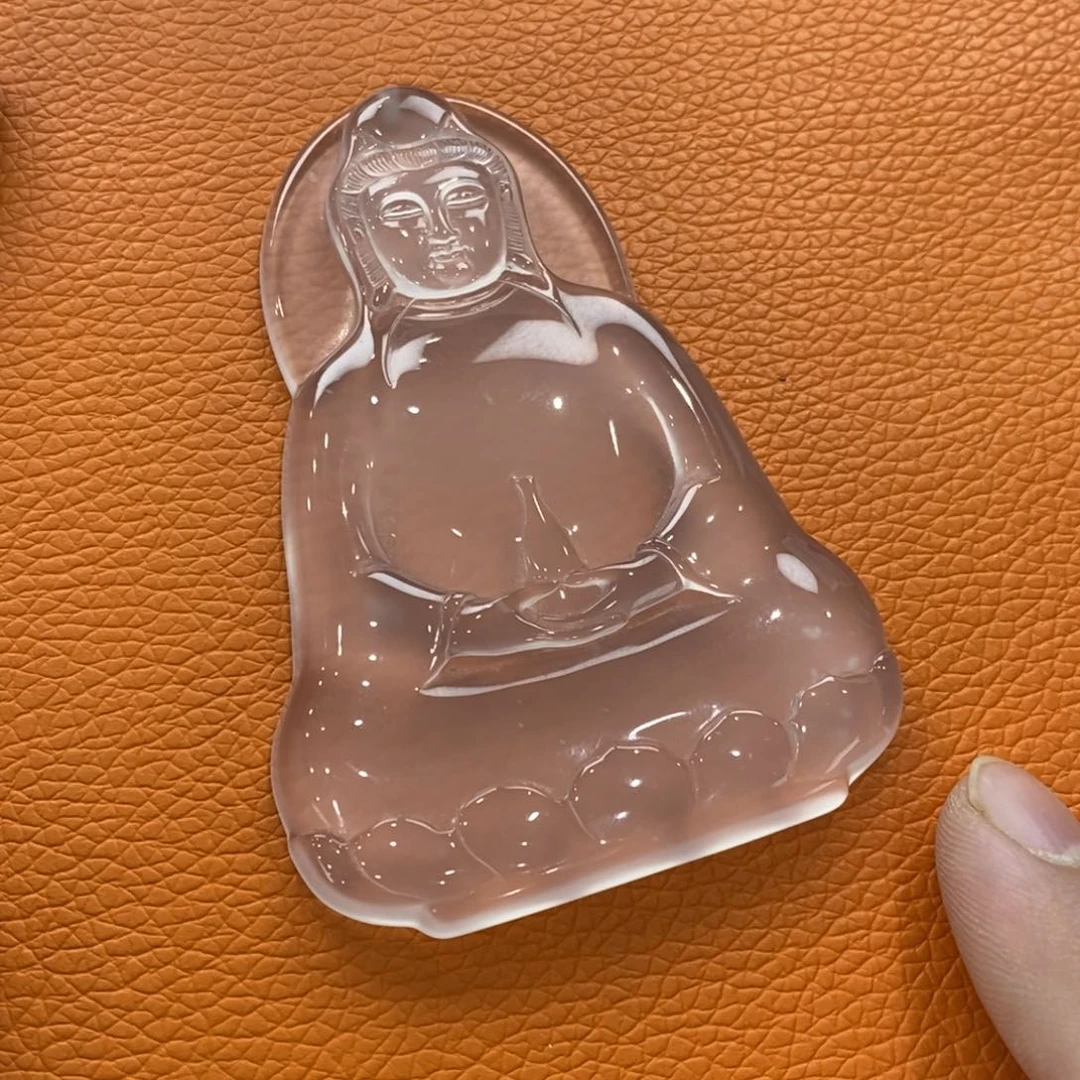 石英质玉吊坠(赠链)未镶嵌谢***?