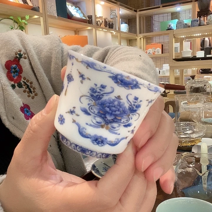 羊脂白玉冰种主人杯