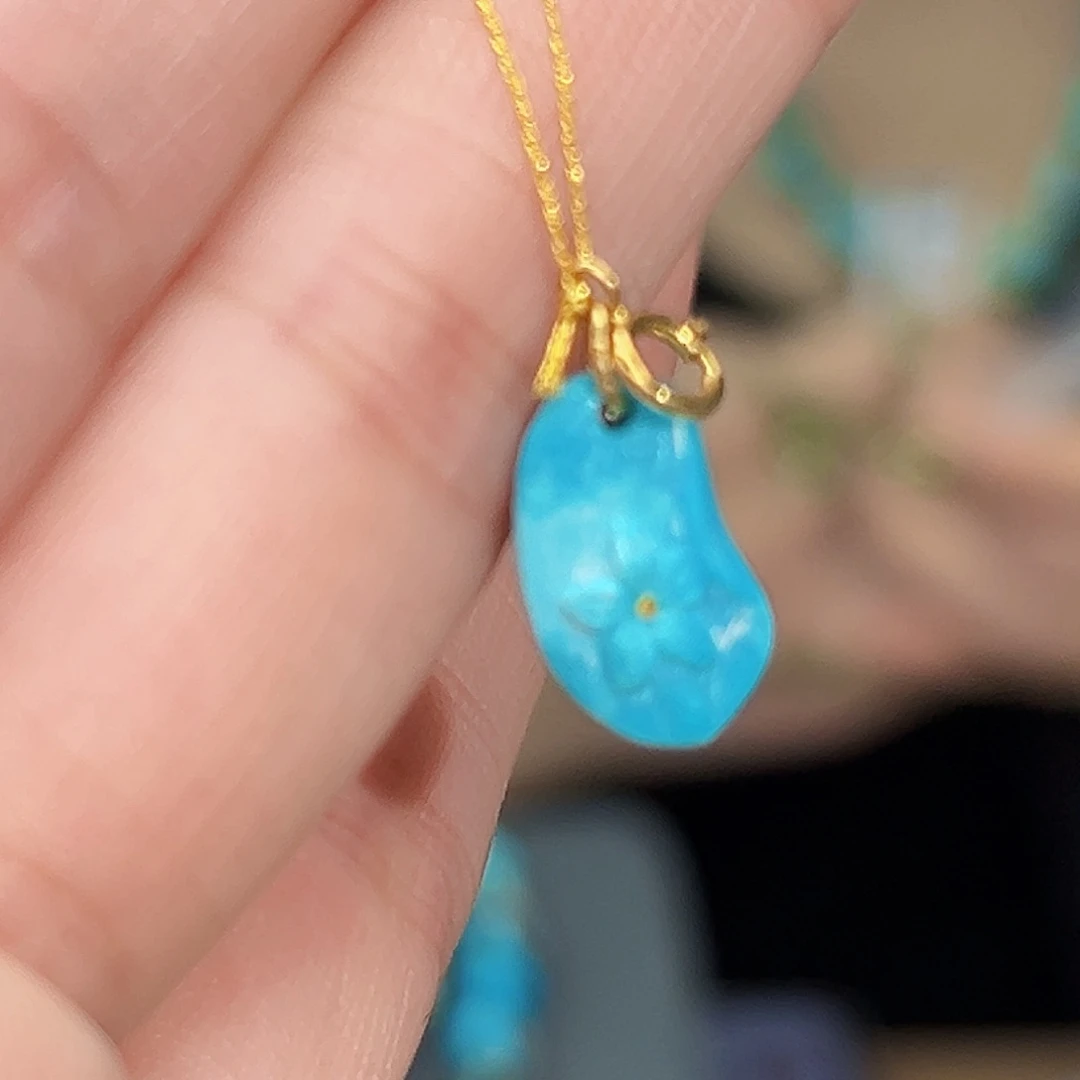 绿松石珠宝奇石未镶嵌