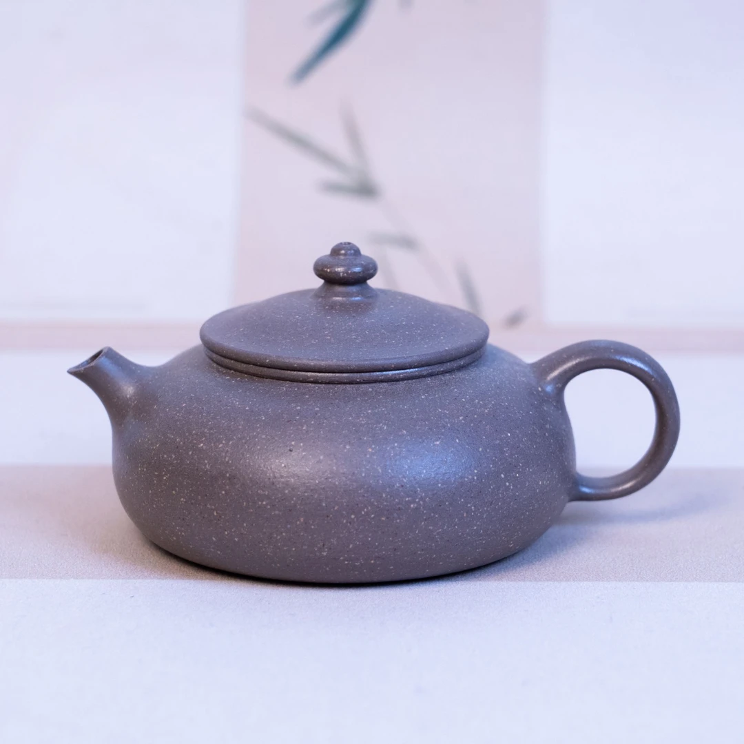 宜兴正宗紫砂壶手作清灰段寒江壶手制小容量家用茶具