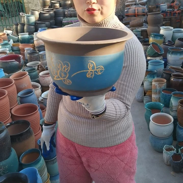 红陶口26高16瑕疵