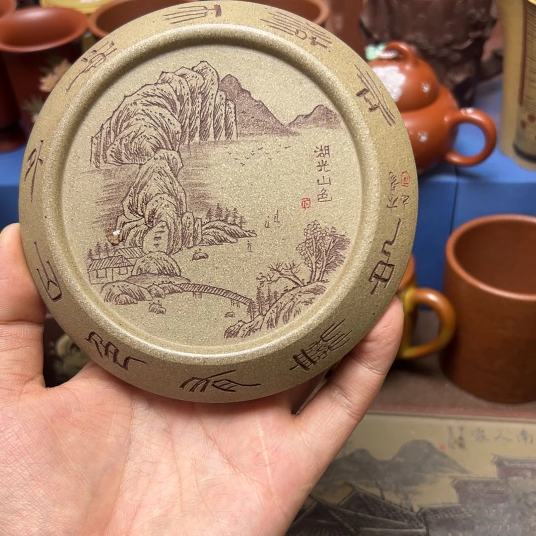 紫砂茶杯紫砂壶承