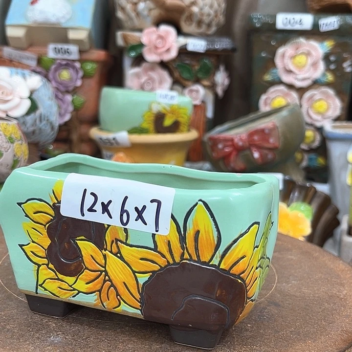 红陶粗陶多肉花盆