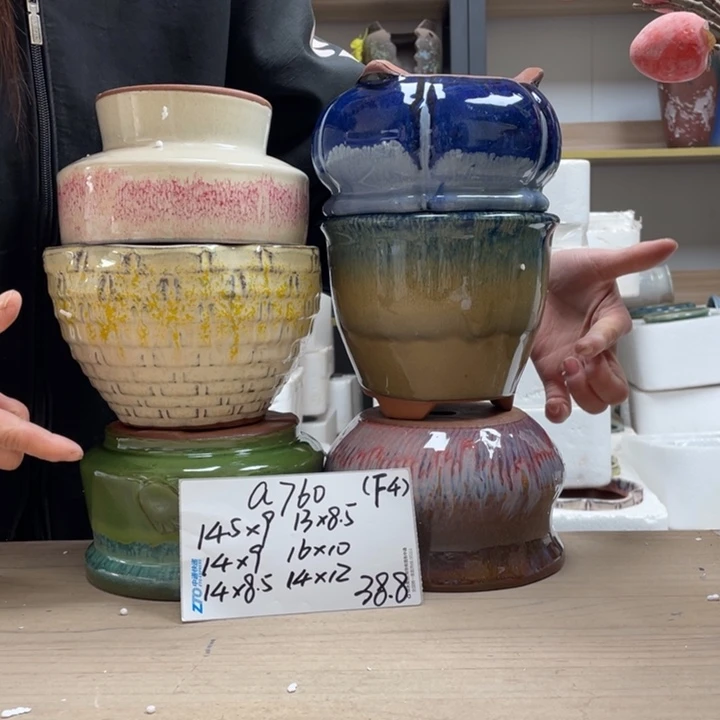 粗陶多肉花盆微瑕760