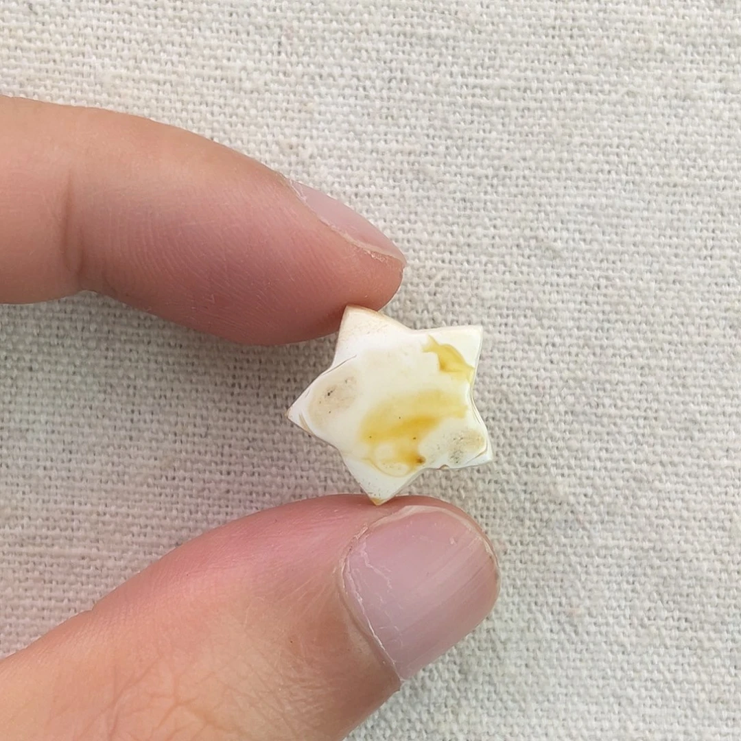 琥珀未镶嵌珠宝奇石星星