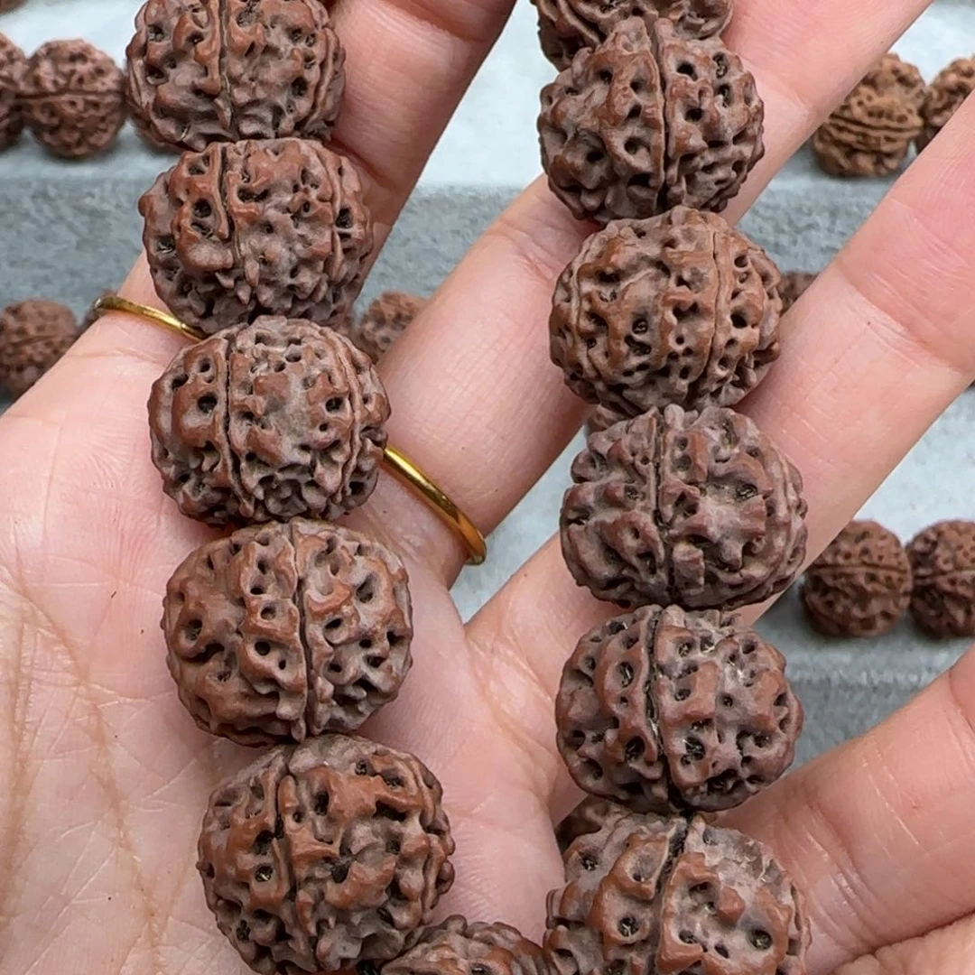 金刚菩提手串丁*19铁籽红皮