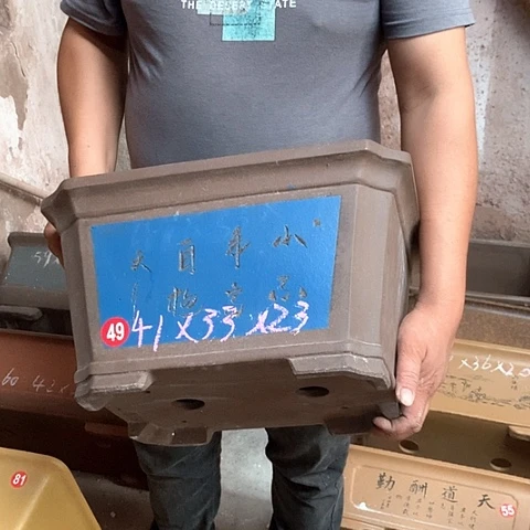 紫砂花盆手工制作