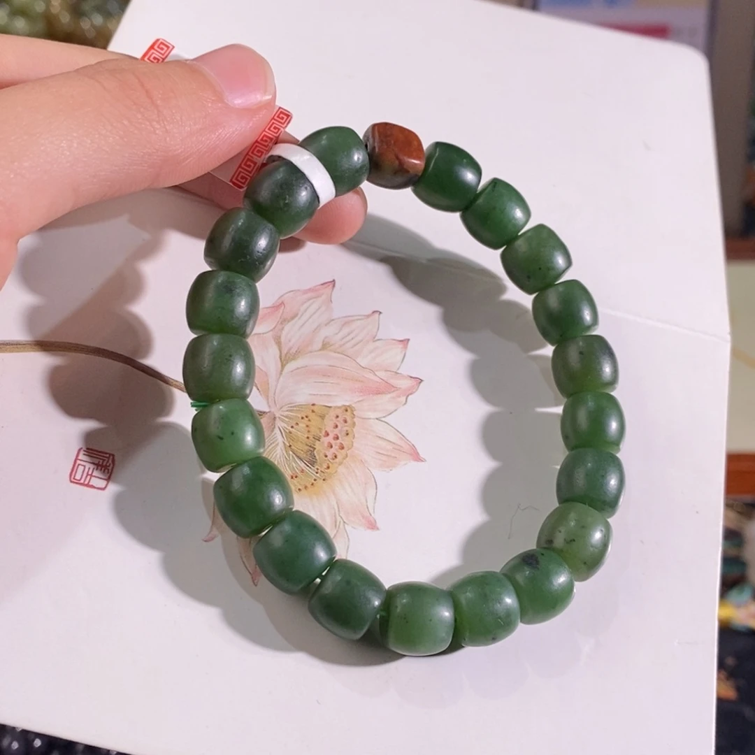 和田玉手链未镶嵌