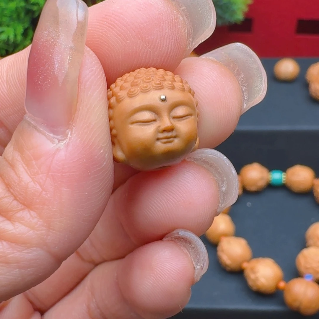 猴头核桃吊坠宝宝佛象神