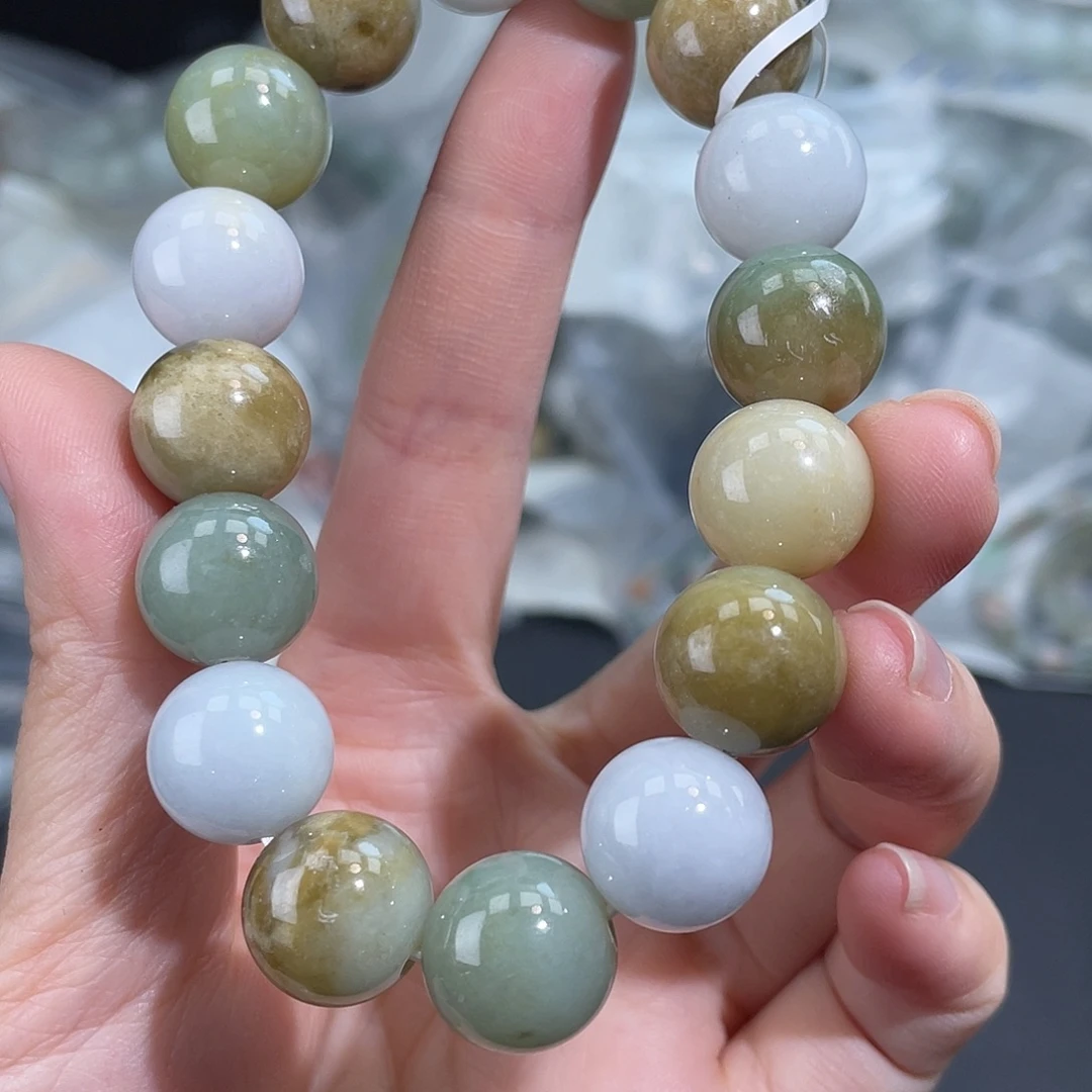 翡翠未镶嵌手链翡翠