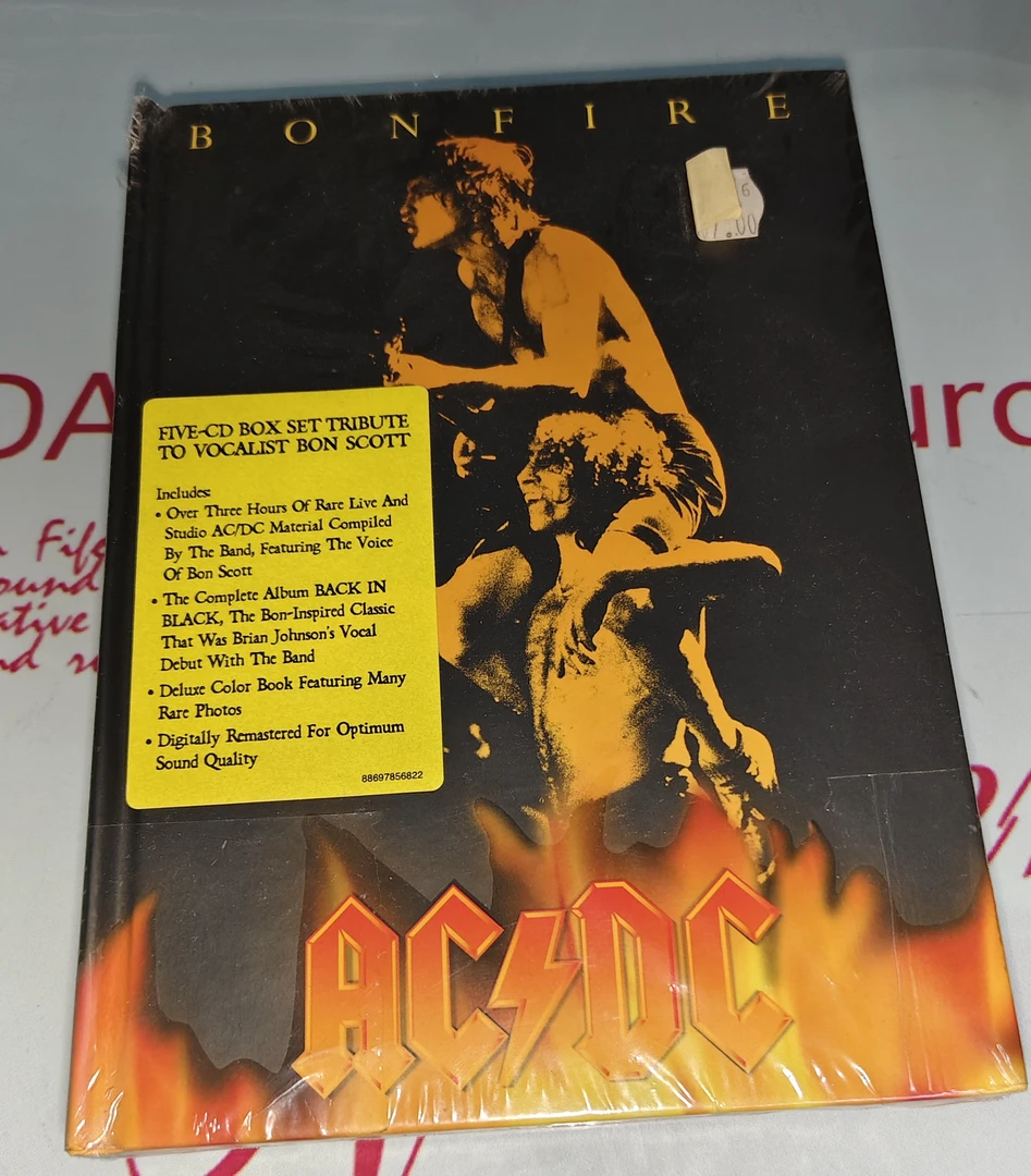 AC DC 欧版 全新未拆封 5CD
