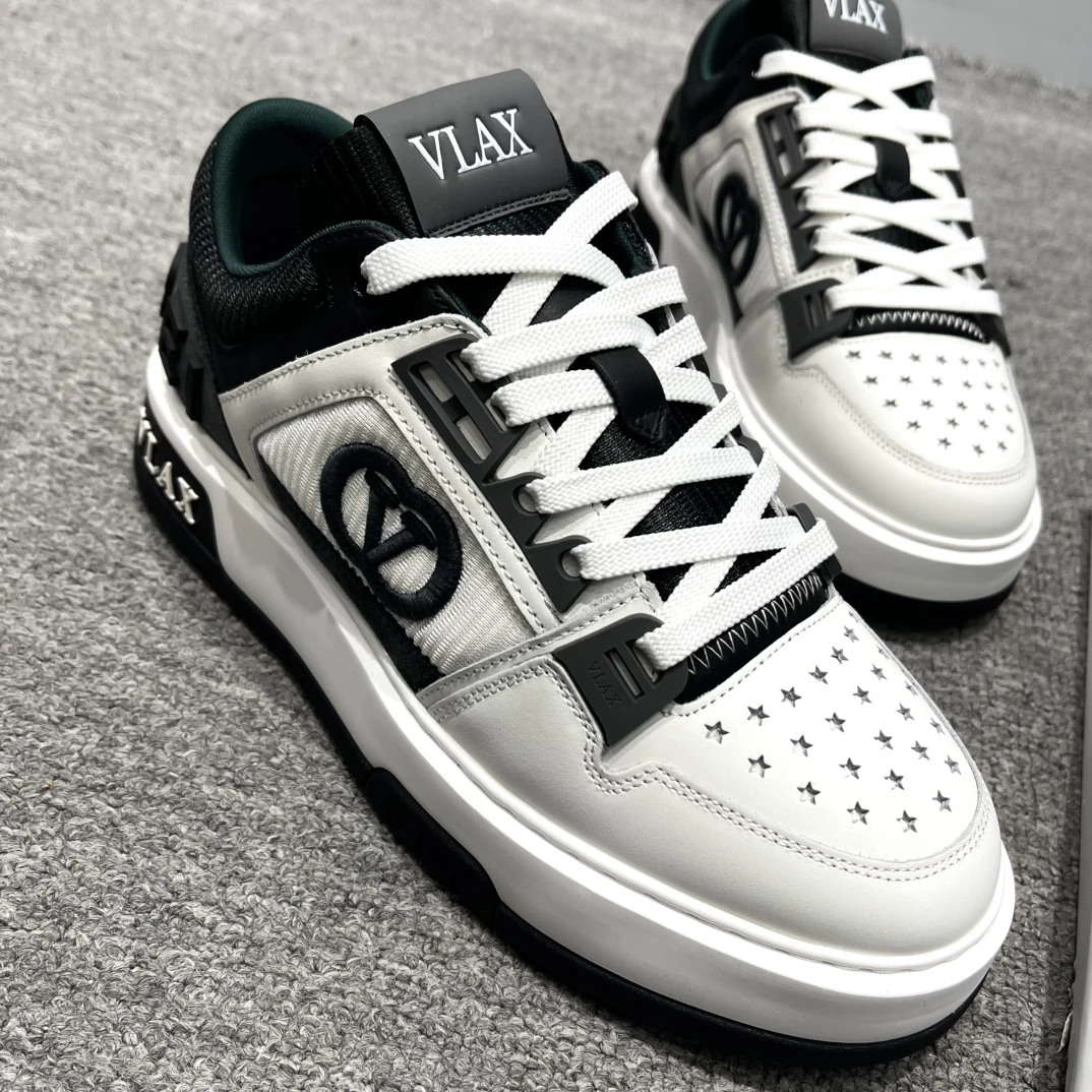 【V-LAX高端鞋子】新款休闲鞋真皮鞋安脚舒服软底软面舒适男士潮流