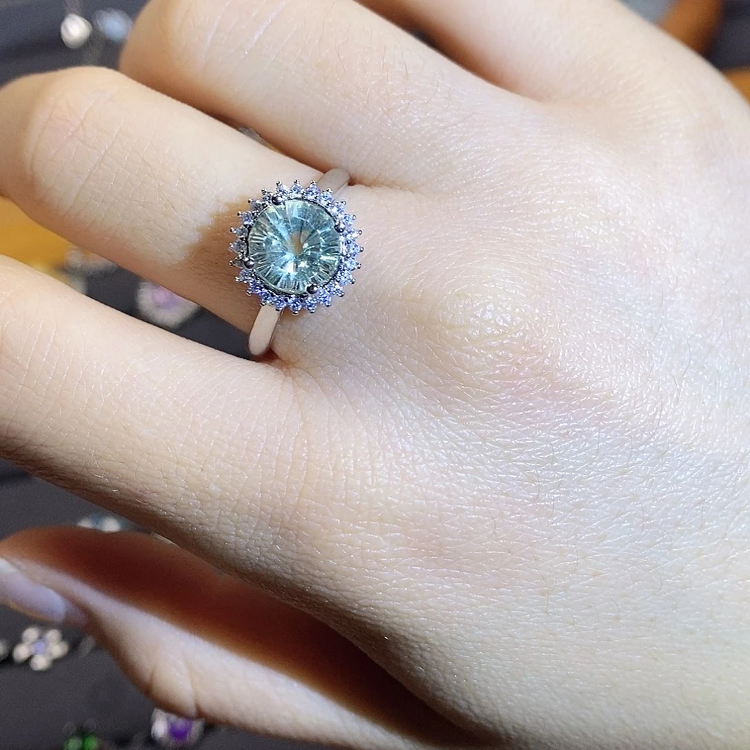 水晶手链银S925镶嵌