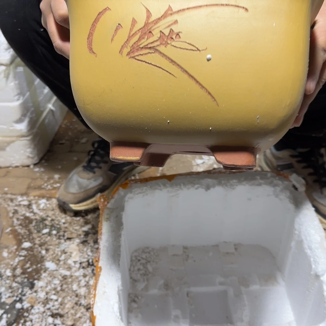 紫砂花盆口径18.13口径