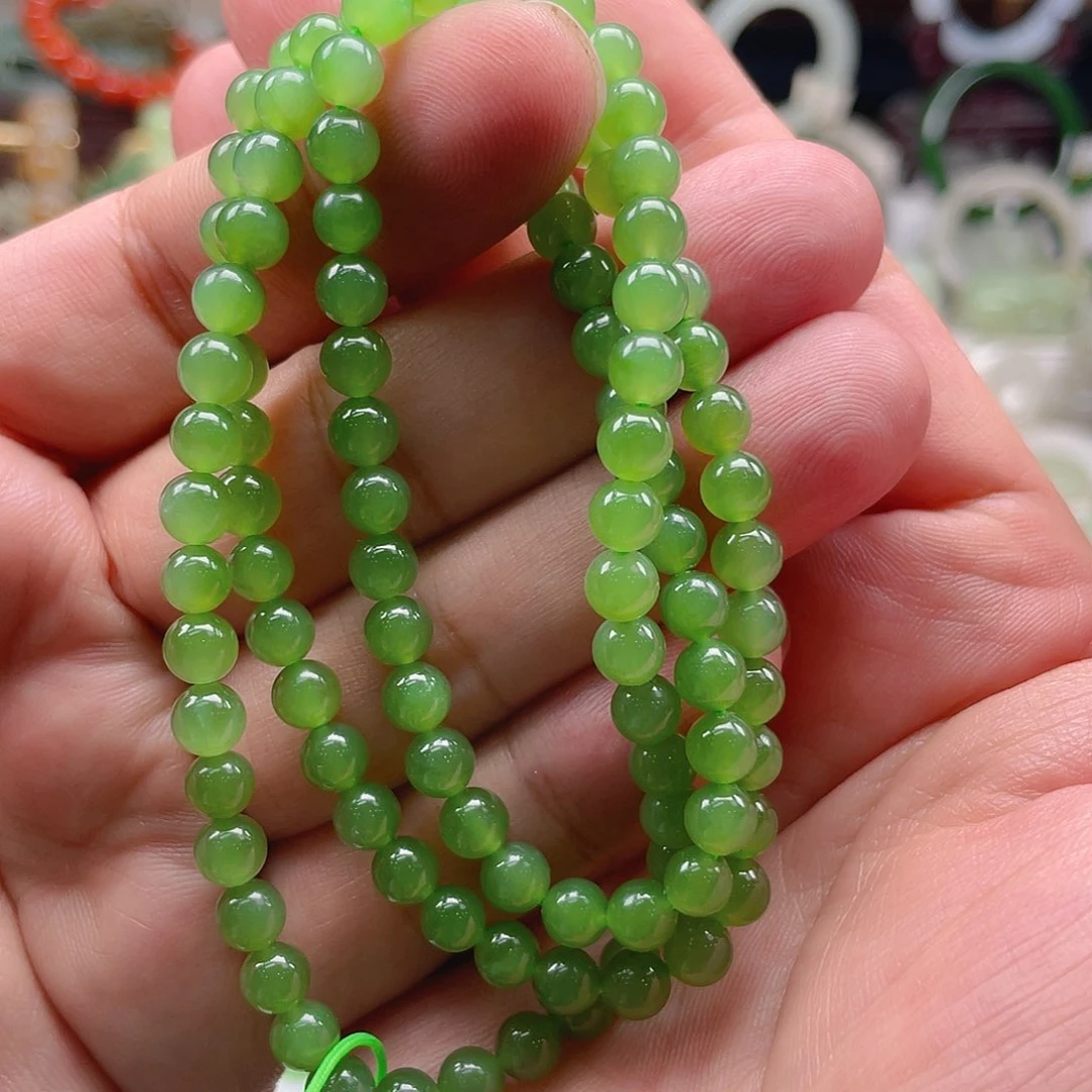 和田玉（碧玉）未镶嵌颈饰